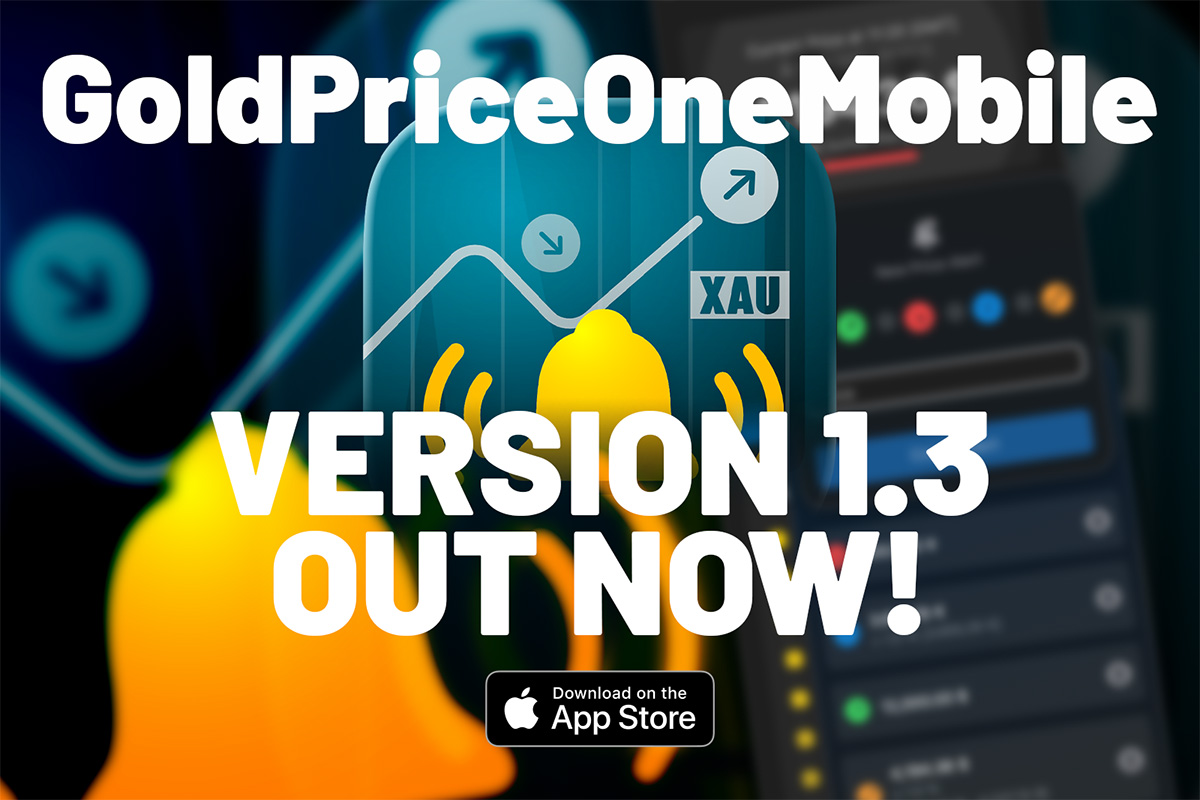 goldpriceonemobile 1.3 available now